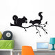 Squirrels Tree Branch Vector Wall Decal