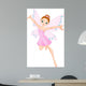 Cute Pink Fairy Wall Decal