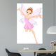 Cute Pink Fairy Wall Decal