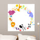 Cirlce of Animals - Baby Wall Decal