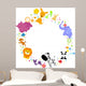 Cirlce of Animals - Baby Wall Decal