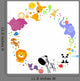 Cirlce of Animals - Baby Wall Decal