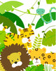 Jungle Animals - Baby Wall Decal