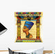 Queen Nefertiti Egyptian Papyrus Wall Decal