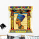 Queen Nefertiti Egyptian Papyrus Wall Decal