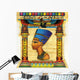 Queen Nefertiti Egyptian Papyrus Wall Decal