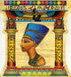 Queen Nefertiti Egyptian Papyrus Wall Decal