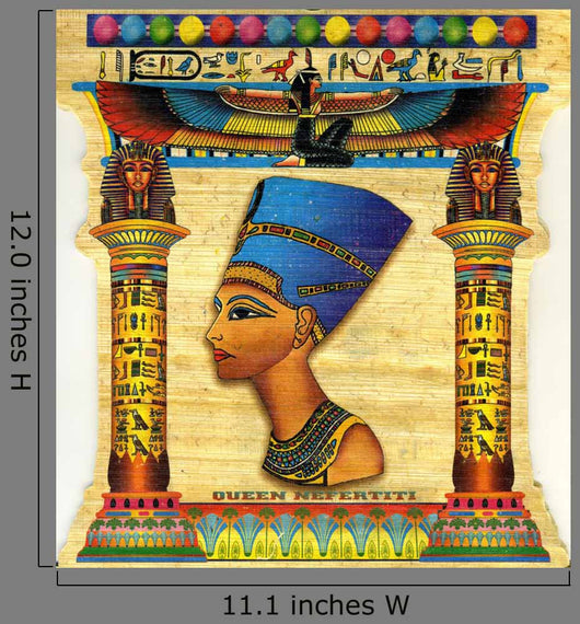 Queen Nefertiti Egyptian Papyrus Wall Decal