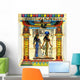 Isis and Nefertari Egyptian Papyrus Wall Decal