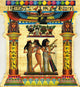 Musicians of Nakht Egyptian Papyrus Wall Decal