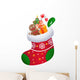 Christmas Sock Wall Decal