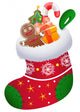 Christmas Sock Wall Decal
