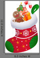Christmas Sock Wall Decal
