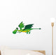 Flying Cartoon Dragon Wall Decal