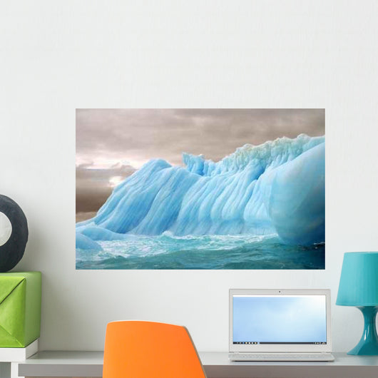 Stripped Iceberg Wall Decal
