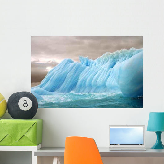 Stripped Iceberg Wall Decal