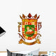 Puerto Rico Coat Arms Wall Decal