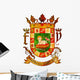 Puerto Rico Coat Arms Wall Decal