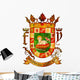 Puerto Rico Coat Arms Wall Decal
