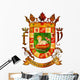 Puerto Rico Coat Arms Wall Decal
