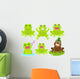 Pond Friends Frog Wall Stickers Wall Decal