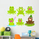 Pond Friends Frog Wall Stickers Wall Decal