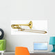 Trombone Wall Decal