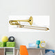 Trombone Wall Decal