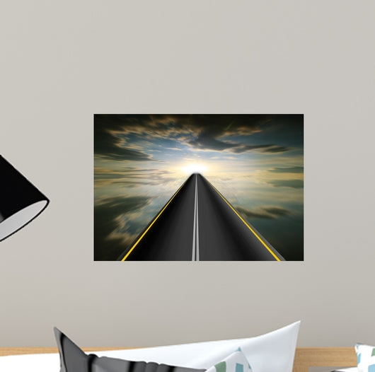 Road Speed Wall Decal