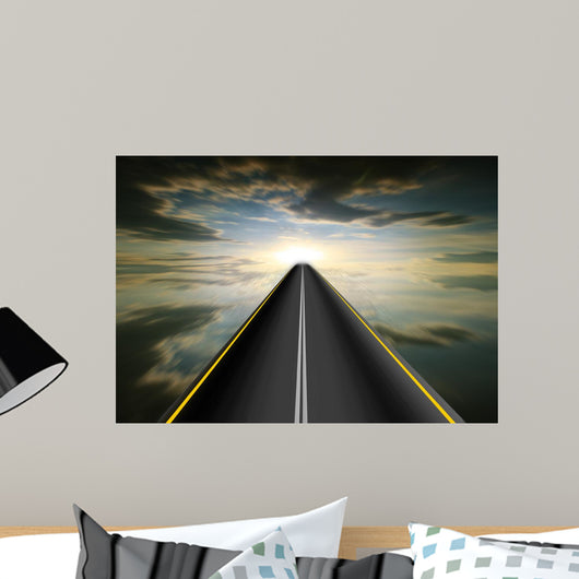 Road Speed Wall Decal