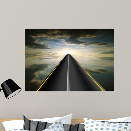 Road Speed Wall Decal