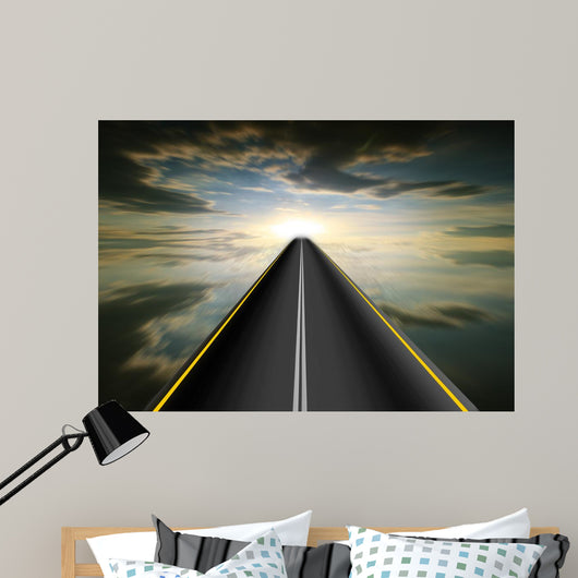 Road Speed Wall Decal