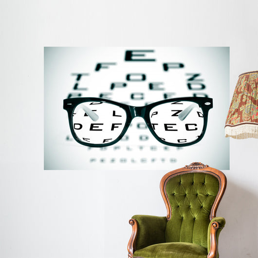 Eyeglasses Wall Decal