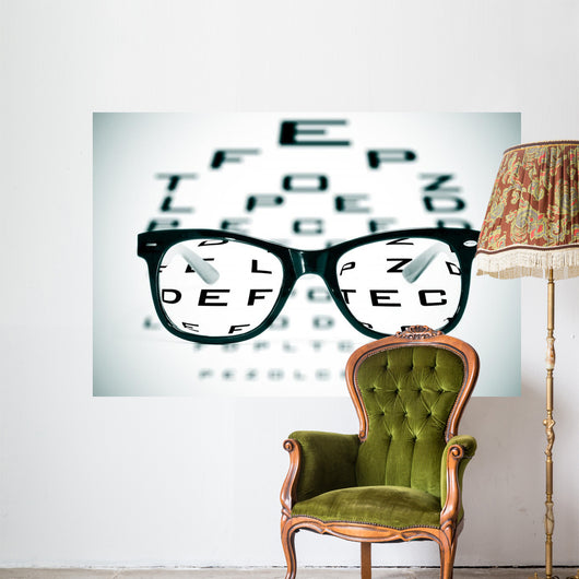 Eyeglasses Wall Decal