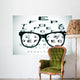 Eyeglasses Wall Decal