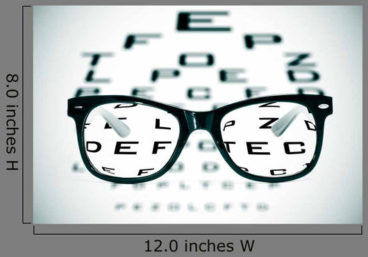 Eyeglasses Wall Decal