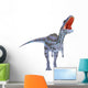 Blue Majungasaurus Crying Wall Decal