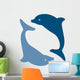 Silhouettes Dolphins Vector Wall Stickers Wall Decal