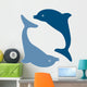 Silhouettes Dolphins Vector Wall Stickers Wall Decal