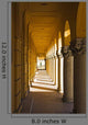 Classic Archway with Colonnade Wall Decal