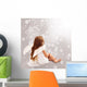 Little Angel Thinking Divine Wall Decal