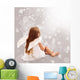 Little Angel Thinking Divine Wall Decal