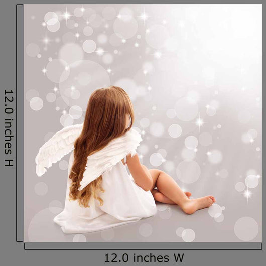 Little Angel Thinking Divine Wall Decal