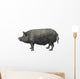 English Pork Wall Decal