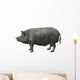 English Pork Wall Decal