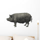 English Pork Wall Decal