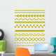 Sewing Stitches Seamless Borders Wall Decal