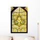 Thai Art Glass Window Wall Decal