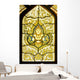 Thai Art Glass Window Wall Decal