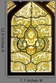 Thai Art Glass Window Wall Decal